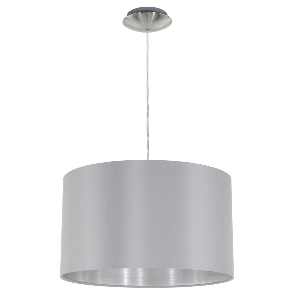 MASERLO Elegant Glossy Drum Ceiling Pendant