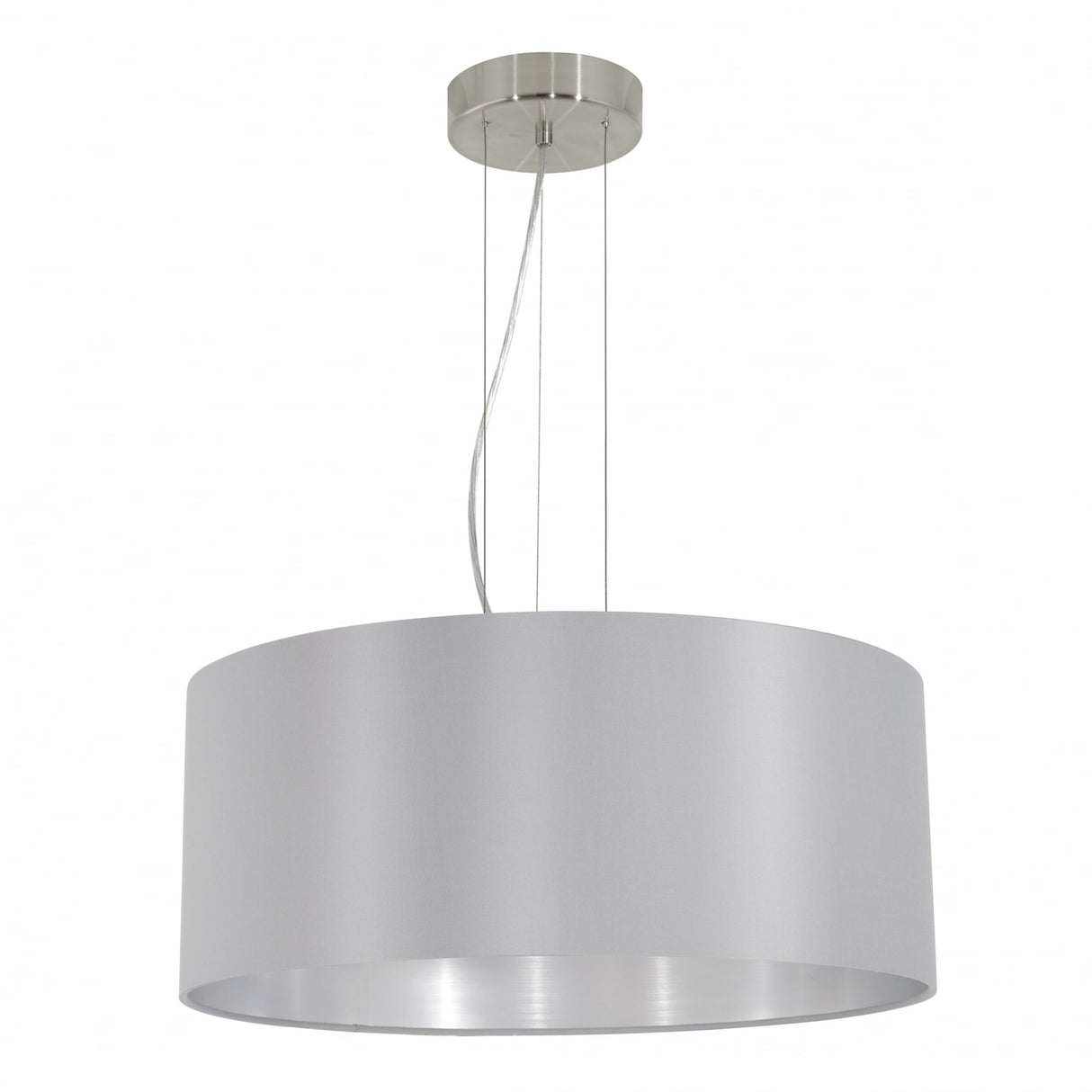 MASERLO Stylish Silver Interior and Exterior Shade Ceiling Pendant