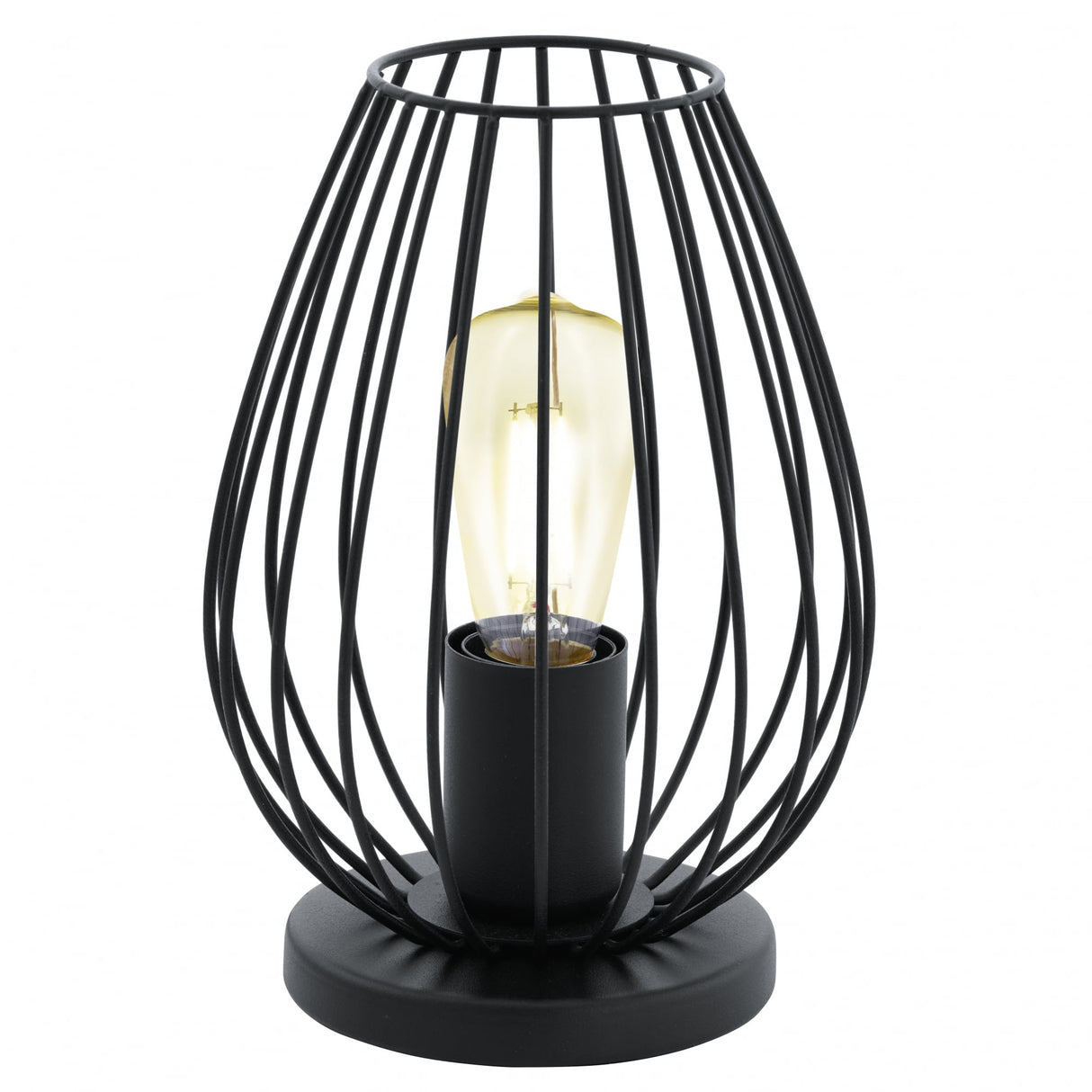 Vintage Newtown Dome Open Cage Table Lamp