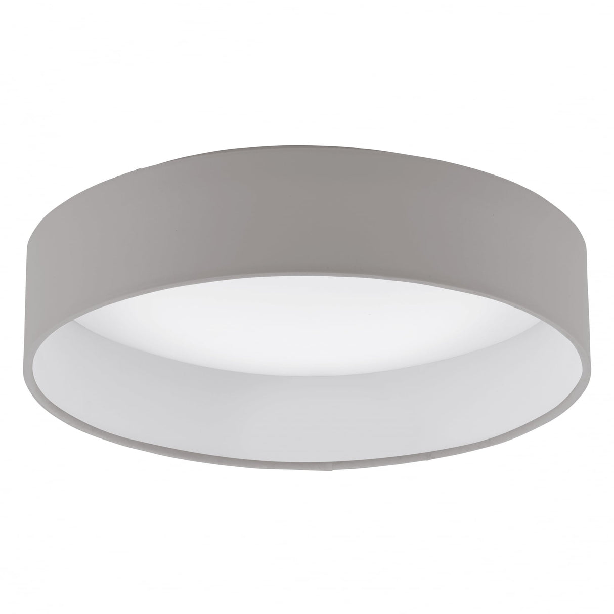 Palomaro Contemporary LED Ceiling Light with Fabric Shade