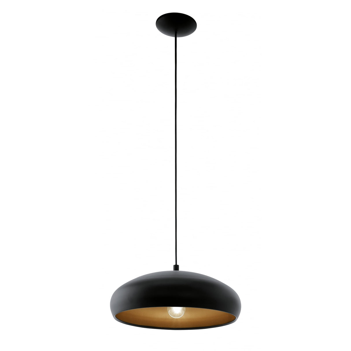 Elegant Midnight Copper Pendant Light