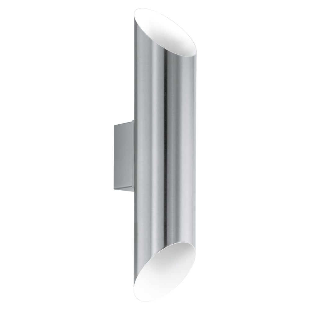 Agolada Dual LED Outdoor Wall Sconce in Stainless Steel