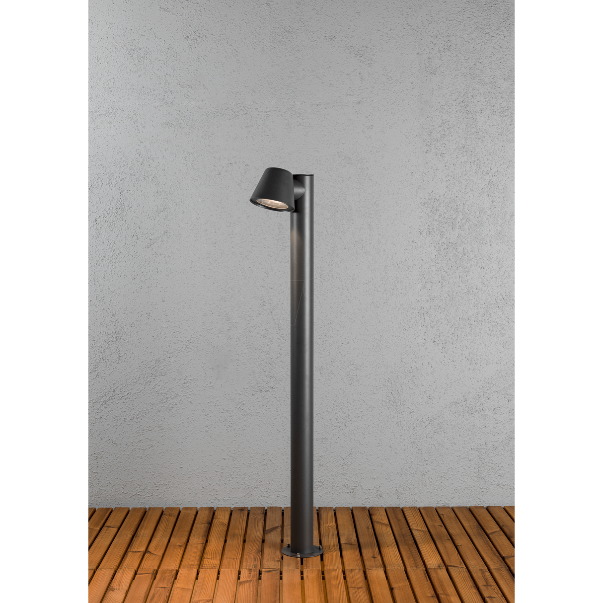 Trieste Anthracite Outdoor Post Light by Konstsmide