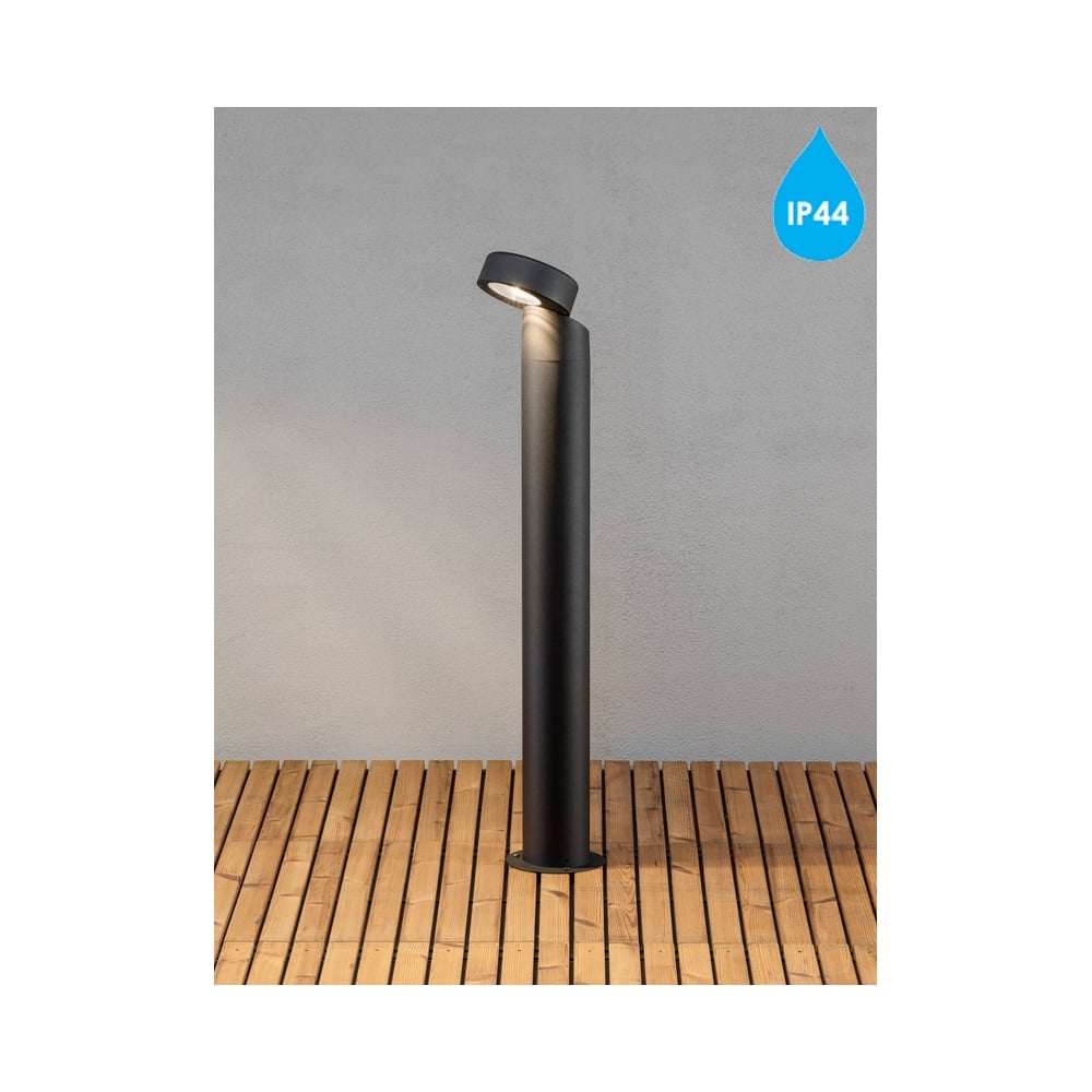 Elegant Vicenza Black Outdoor Post Lantern