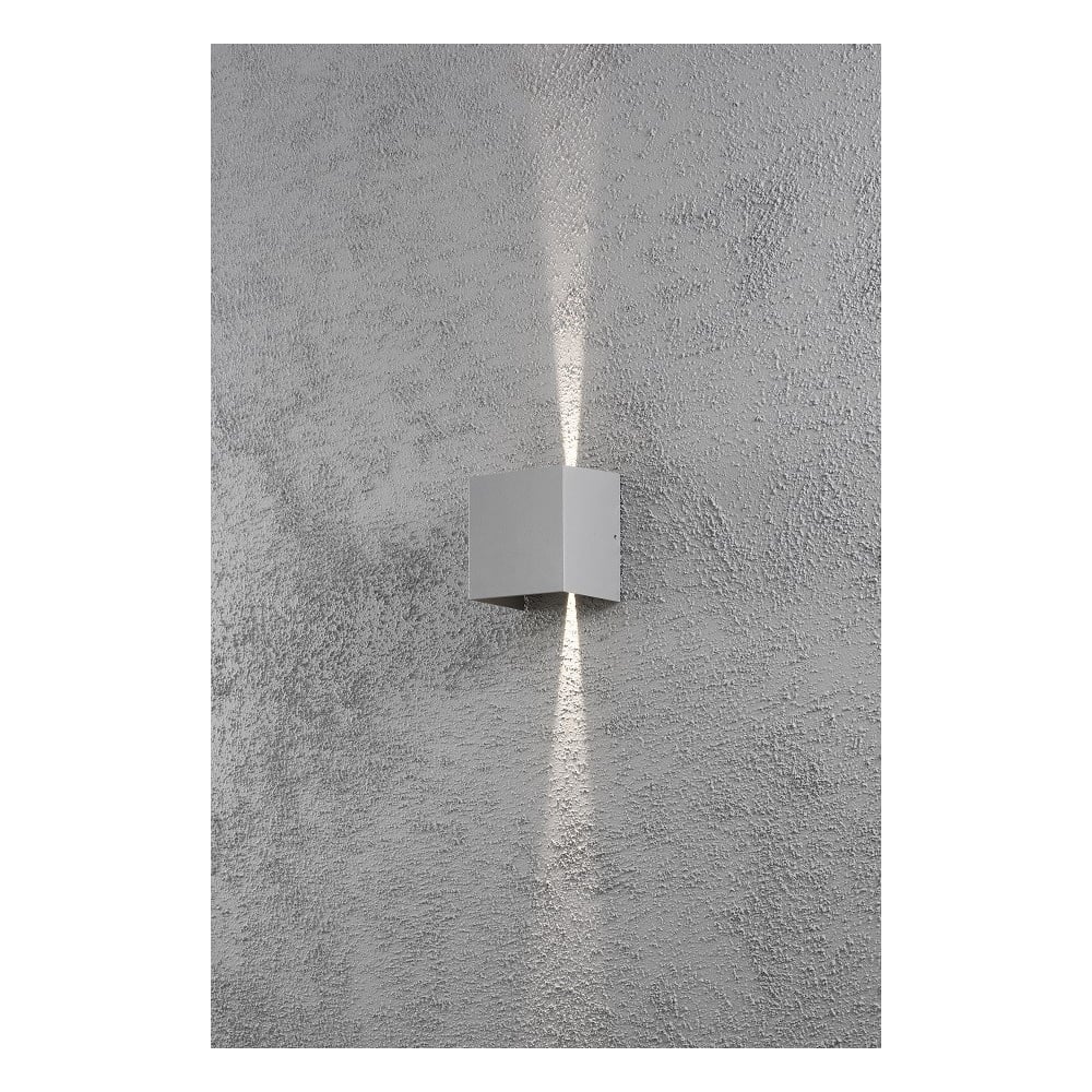 White Cermona Square LED Wall Washer Light for Porch