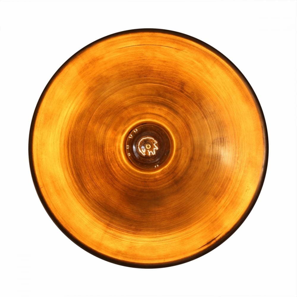 Vintage Parisian Brass Ceiling Light Fixture, Antique Finish