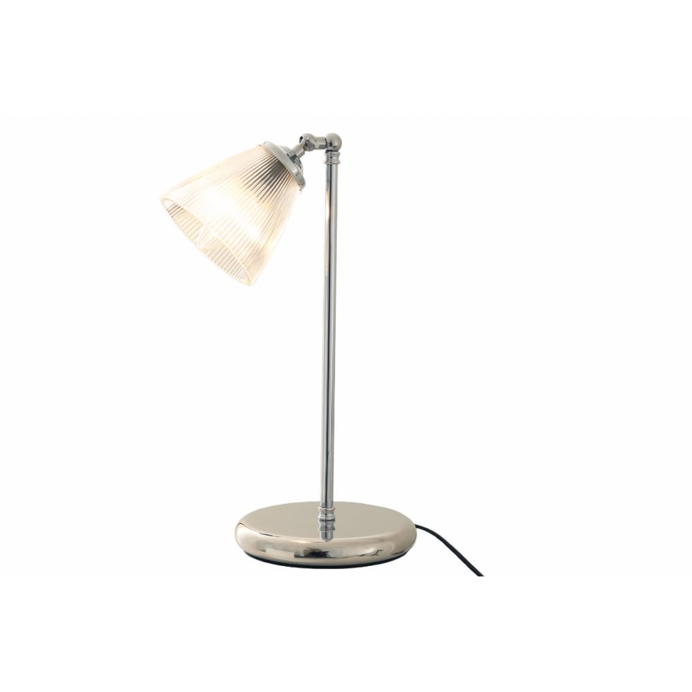 Vintage Industrial Brass Table Lamp - Gadar Collection