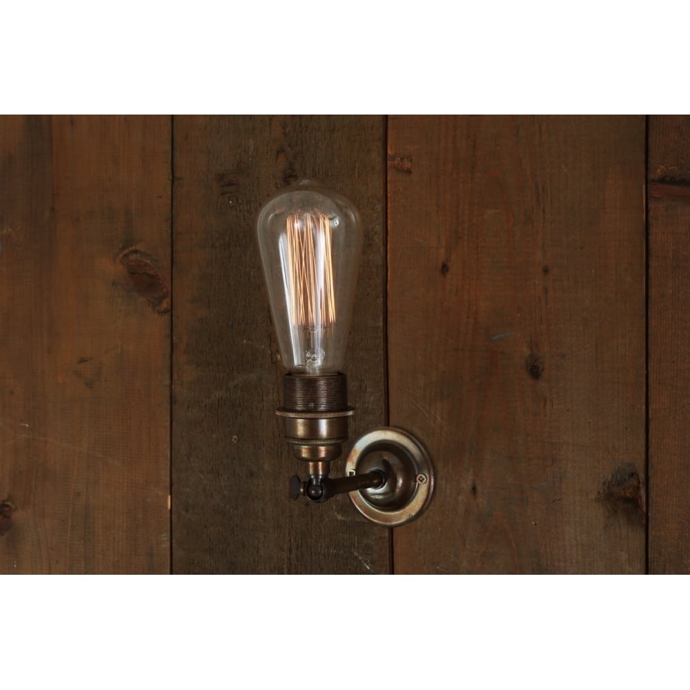 Lome Artisan Industrial Wall Sconce in Custom Finishes