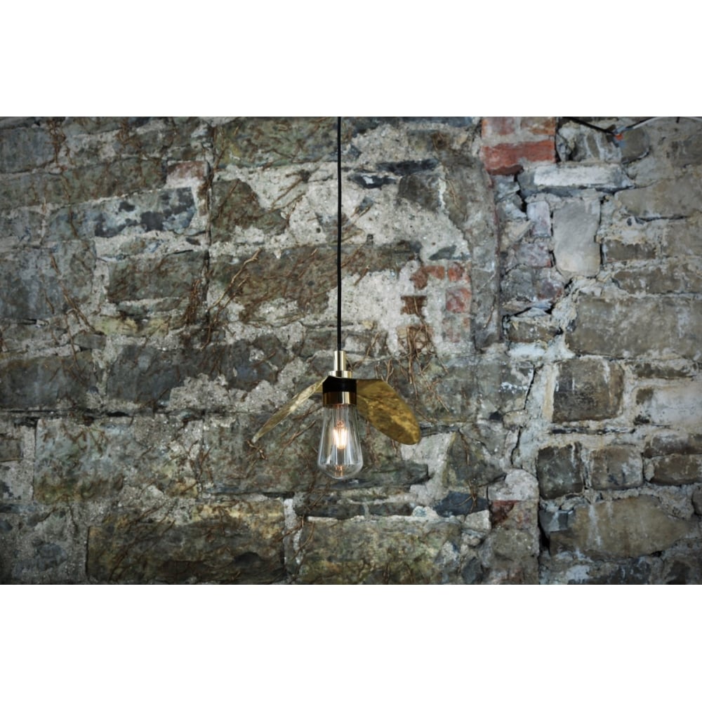 Hali Pendant Light in Antique Brass Finish