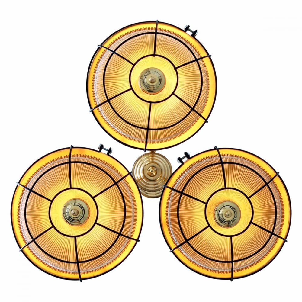 Vintage Marlow Cage Chandelier in Antique Brass & Industrial Bronze Finish