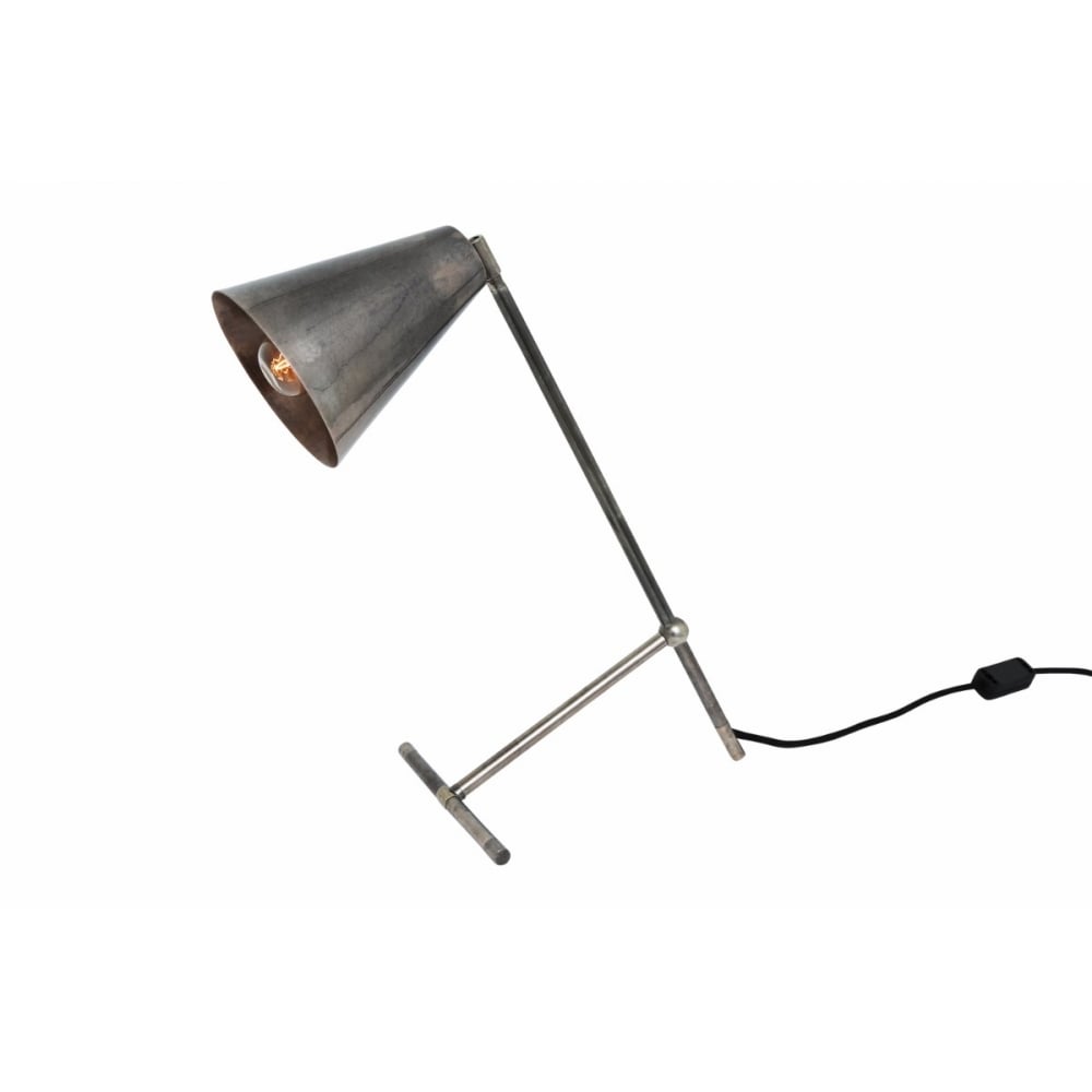 Havana Industrial Chic Brass Table Lamp