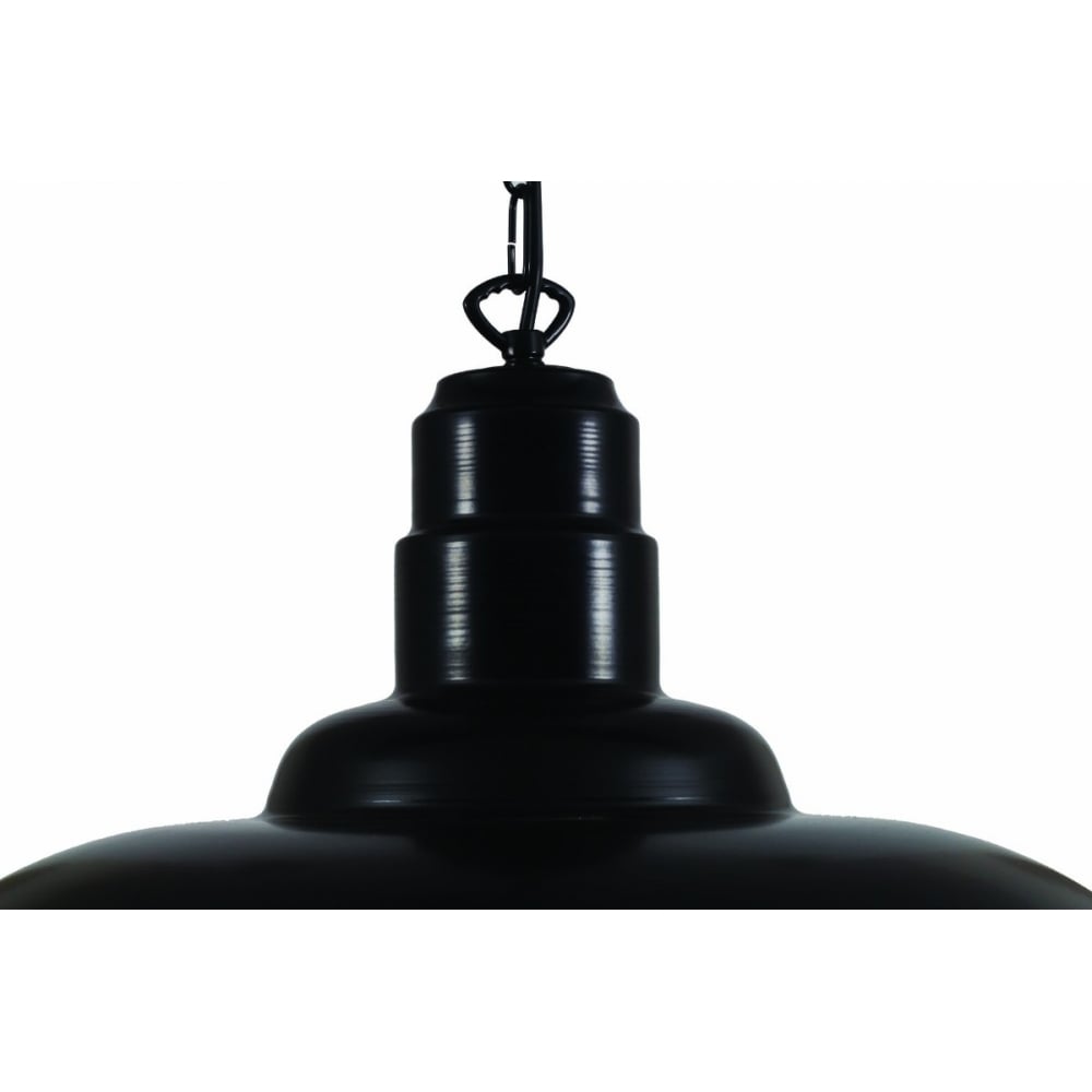 Modern Hex Industrial Wall Sconce in Black