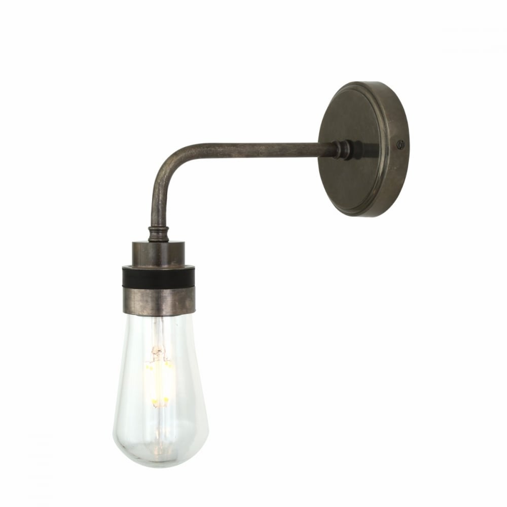 Quirky Retro Industrial Wall Light with Single Bulb