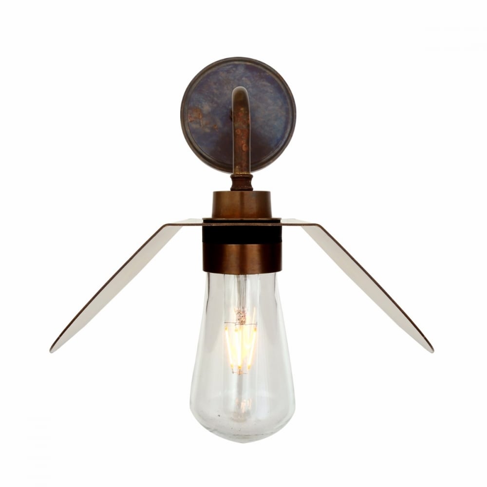 Industrial Vintage Charm: Hali Single Bulb Wall Light