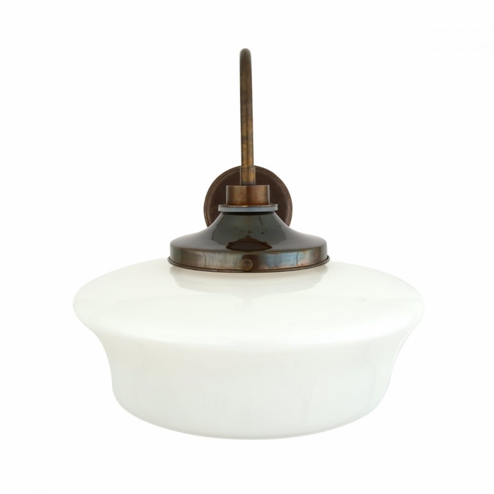 Anath Opal Glass Arch Wall Light