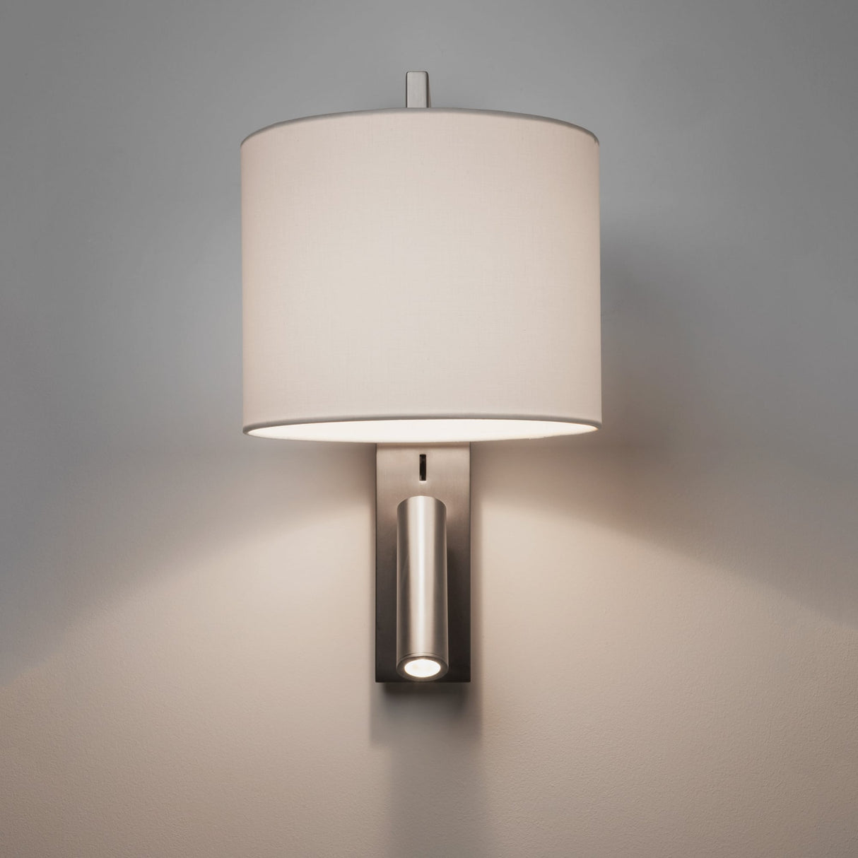 Ravello Sophisticated Nickel Wall Light with Energy-Efficient LED Feature