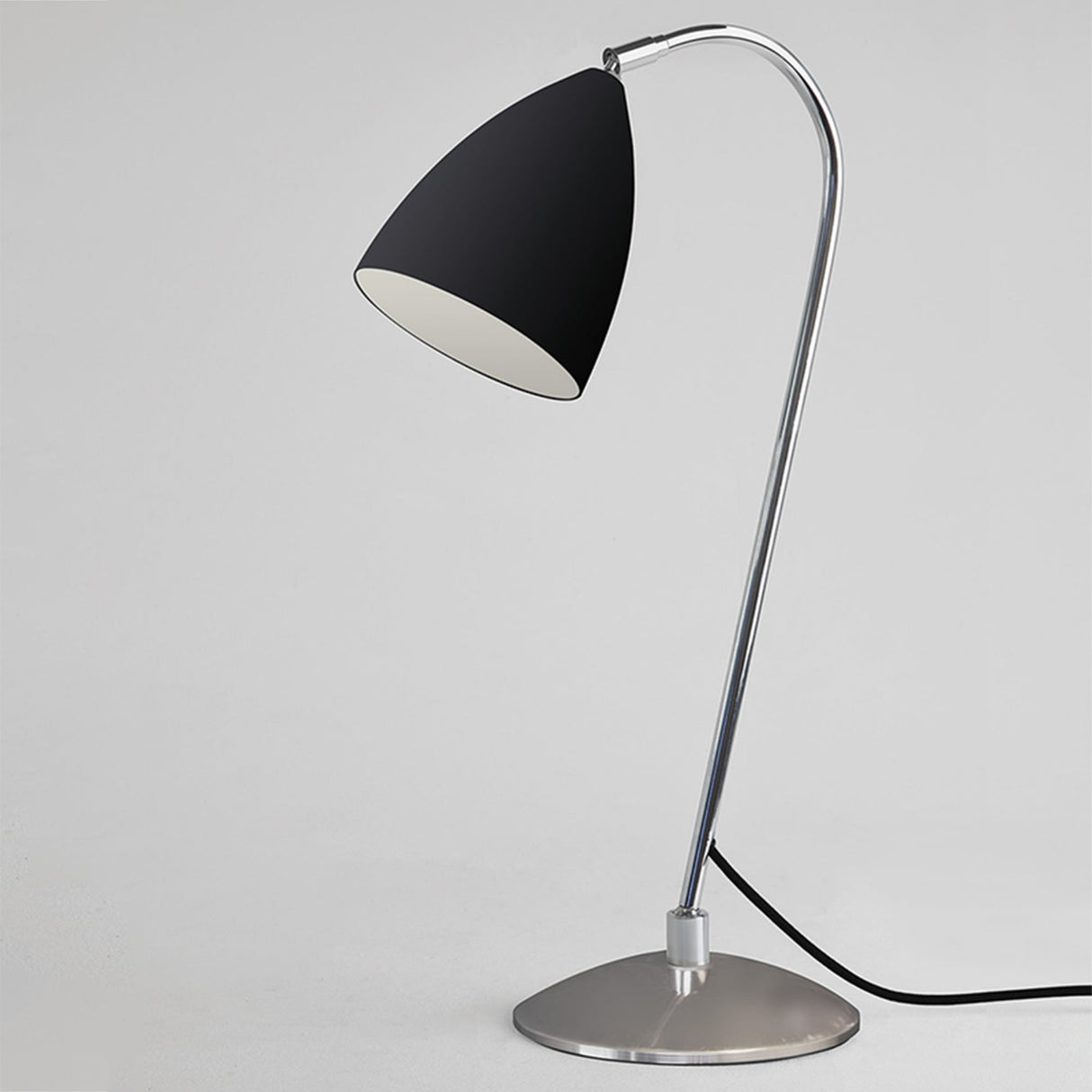 Sleek Black Adjustable Joel Table Lamp