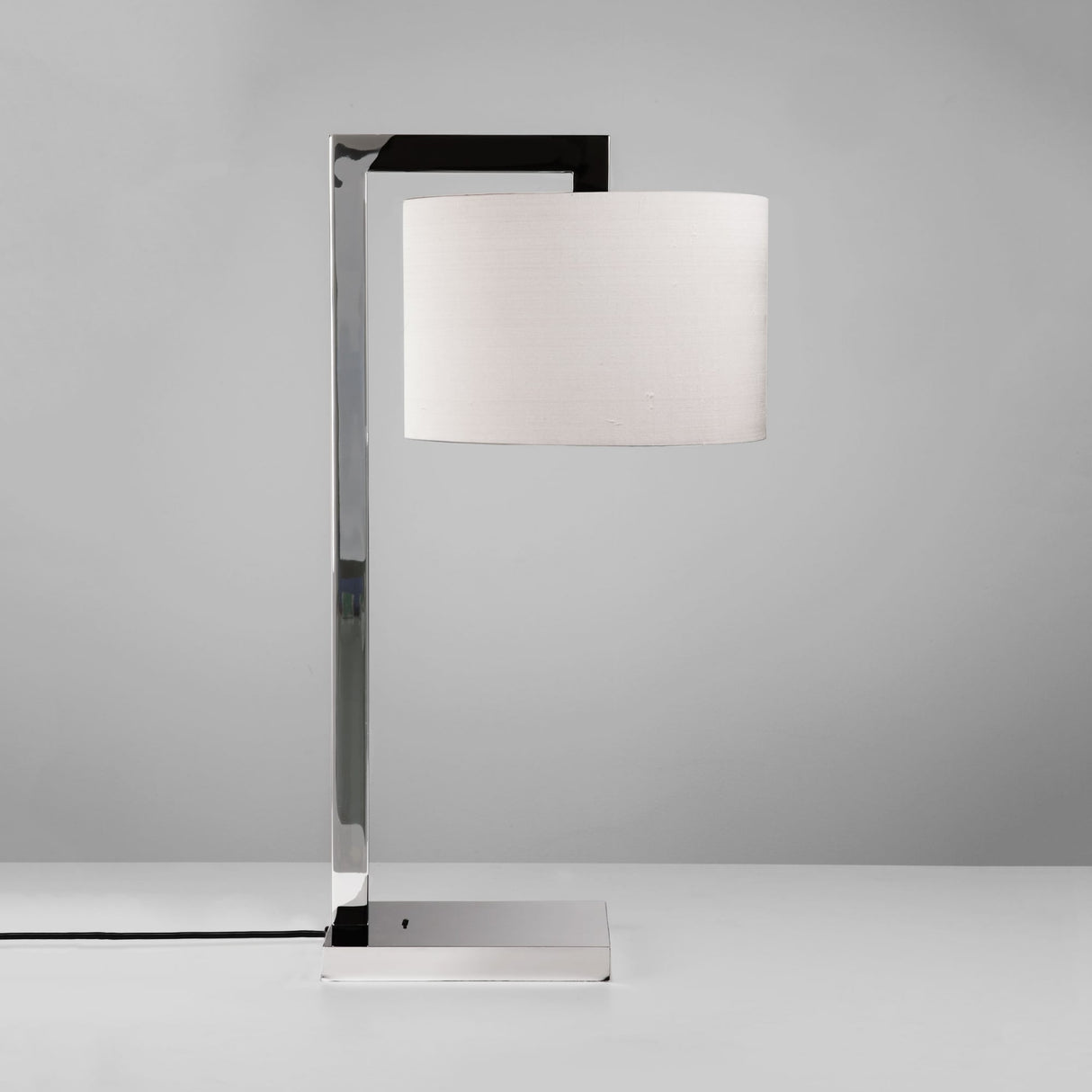 Ravello Contemporary Chrome Table Lamp with Switch