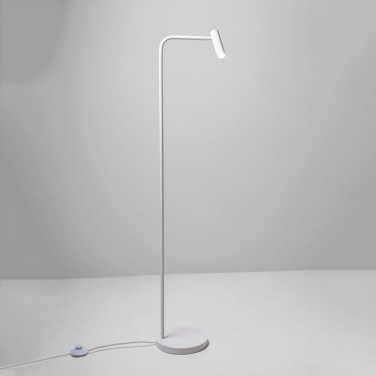 Modern White 3W LED Floor Lamp - Enna Collection