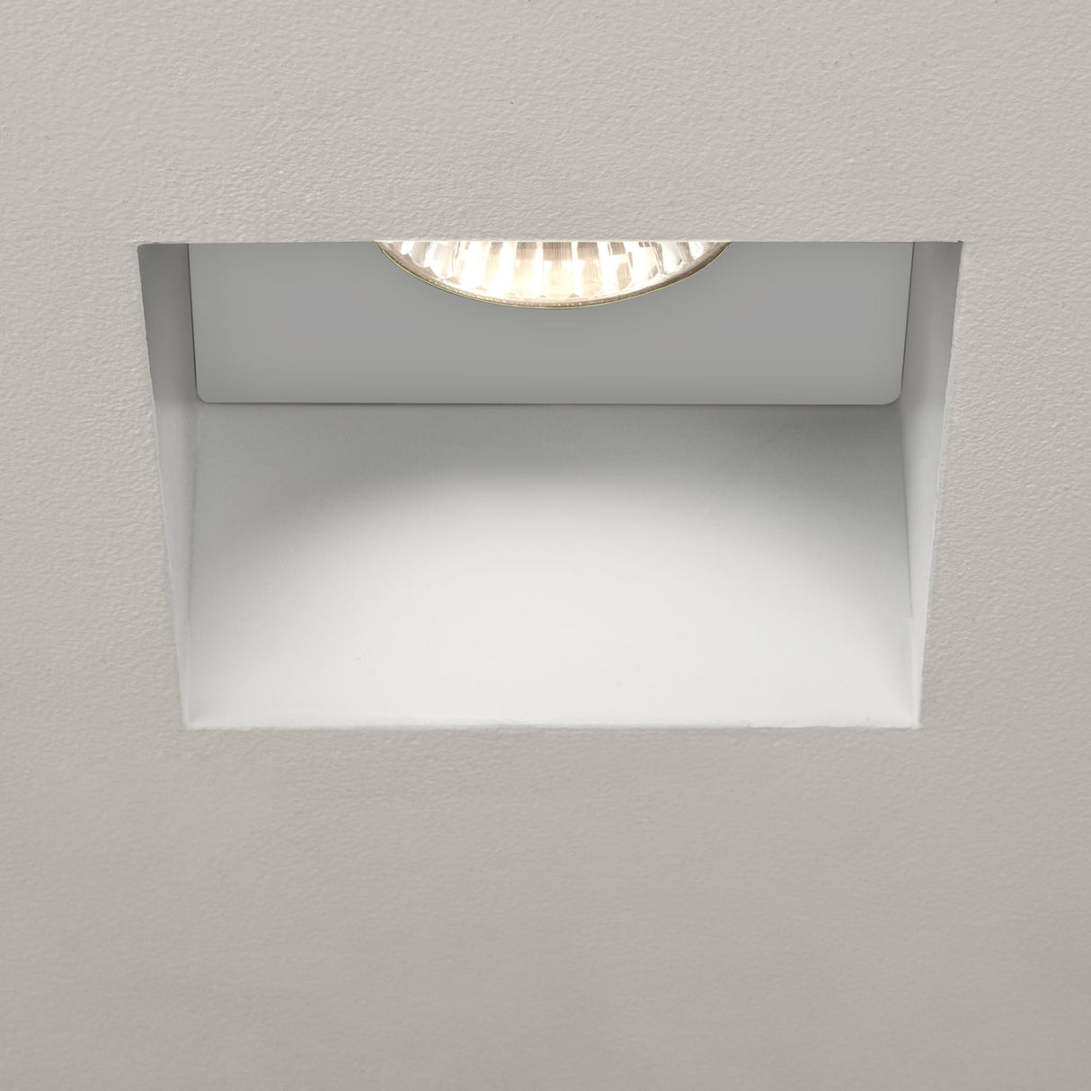 Trimless Square Fire Rated GU10 Downlight - Bathroom & Interior Lighting