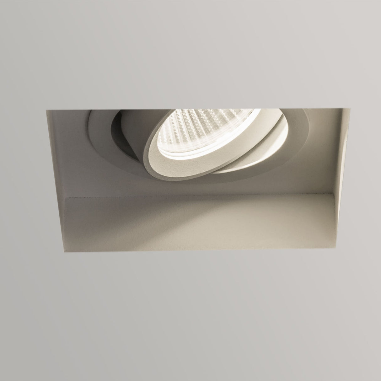 Adjustable Square White Trimless LED Ceiling Downlight