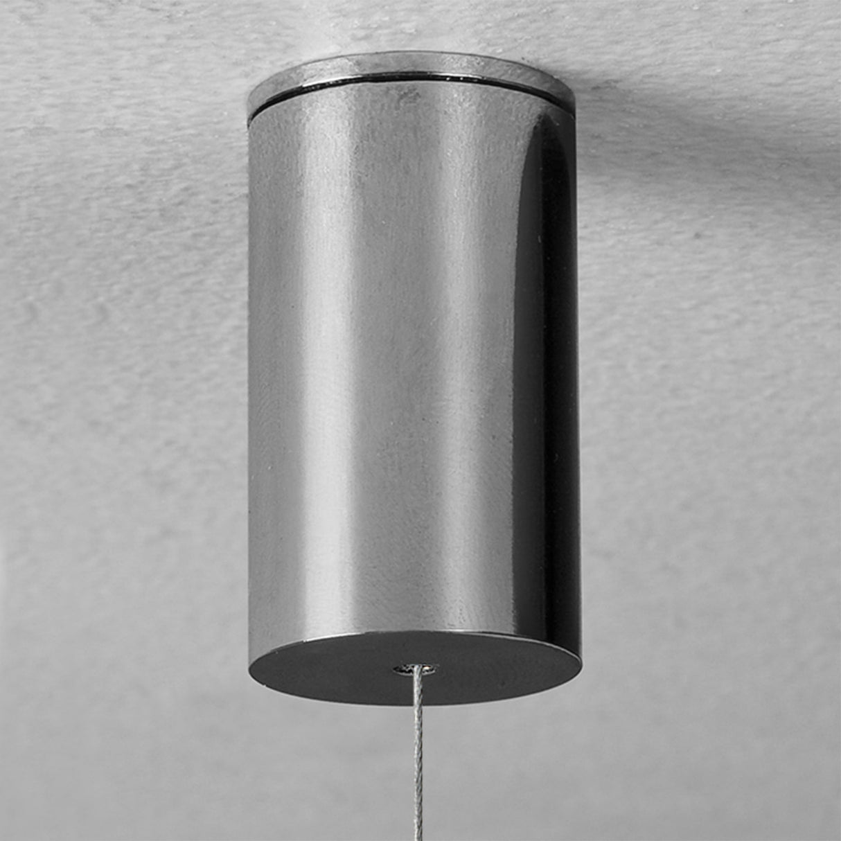 Title: Polished Chrome Cable Looping Block for Pendant Lighting