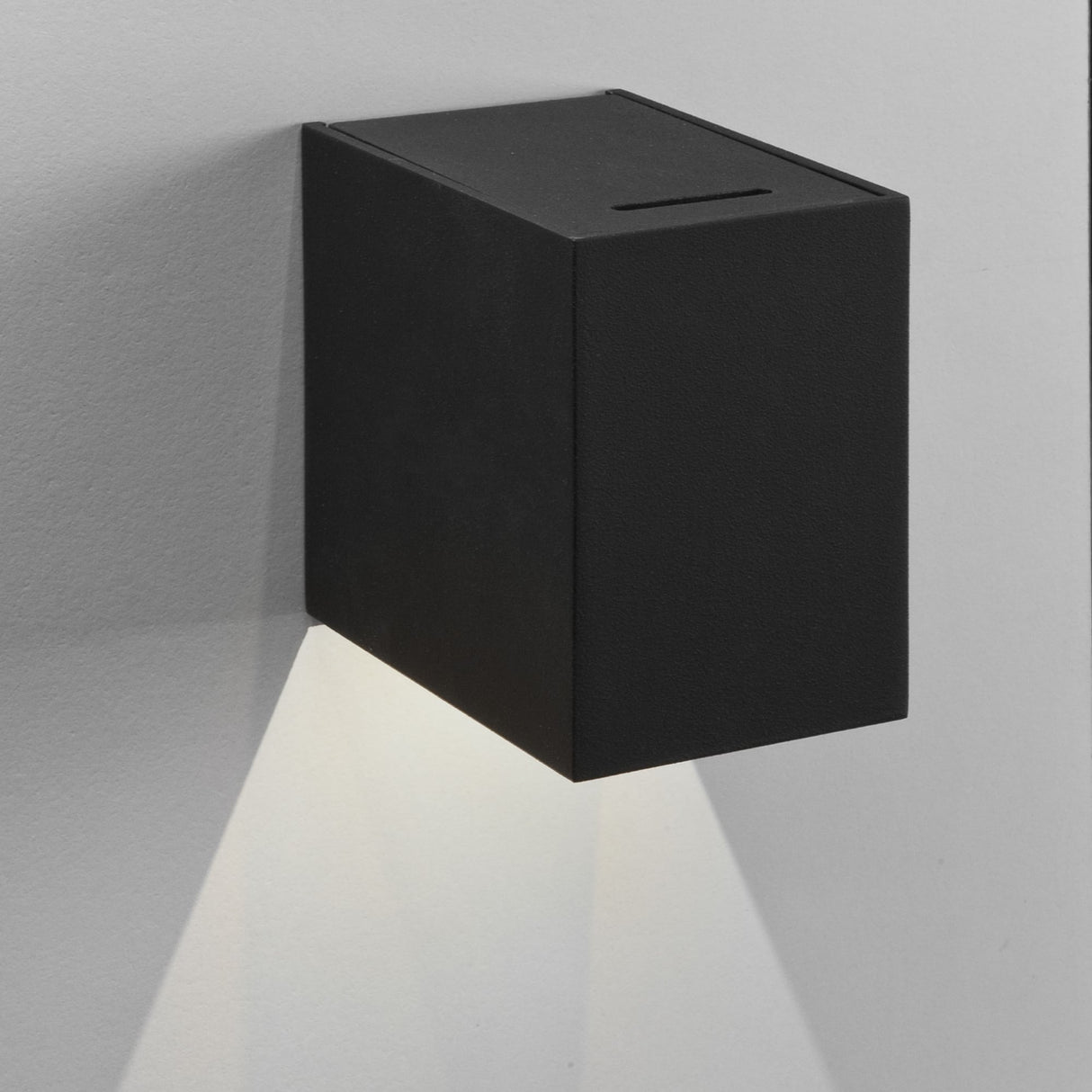 Oslo Black Modern LED Outdoor Waterproof Wall Light