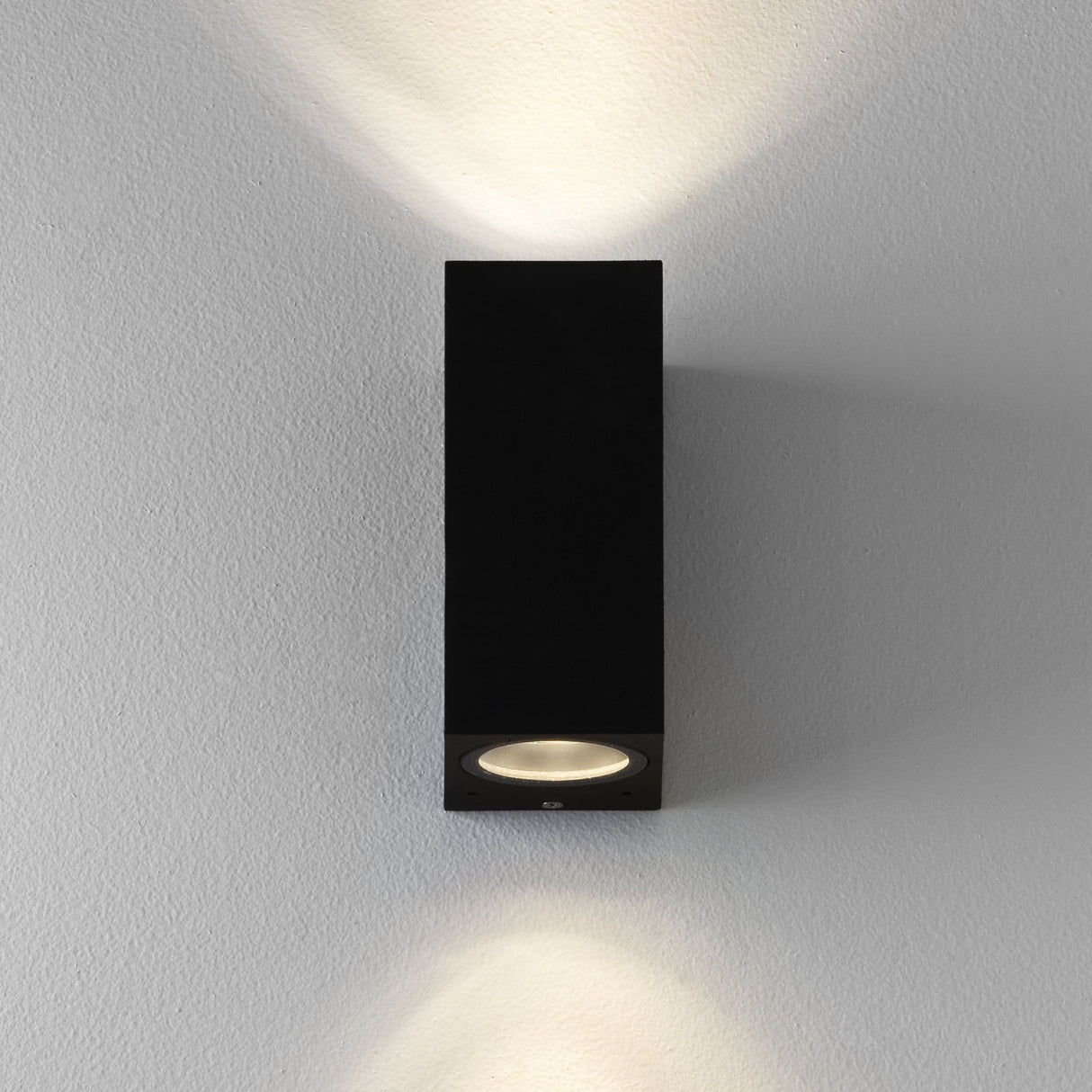 Modern Black LED Wall Light - Chios Range Design