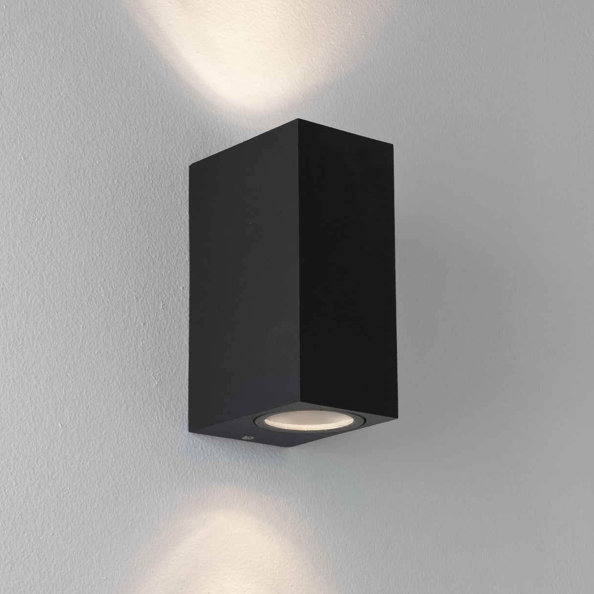 Modern Black LED Wall Light - Chios Range Design