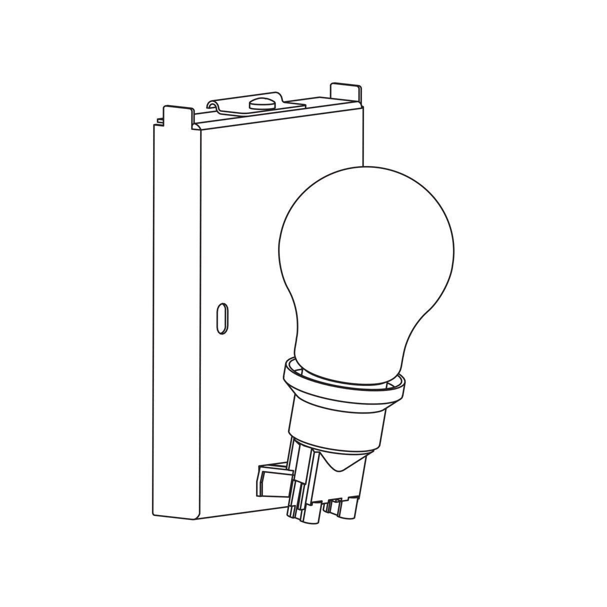 White Finish Backplate for Petra and Chuo Accessories