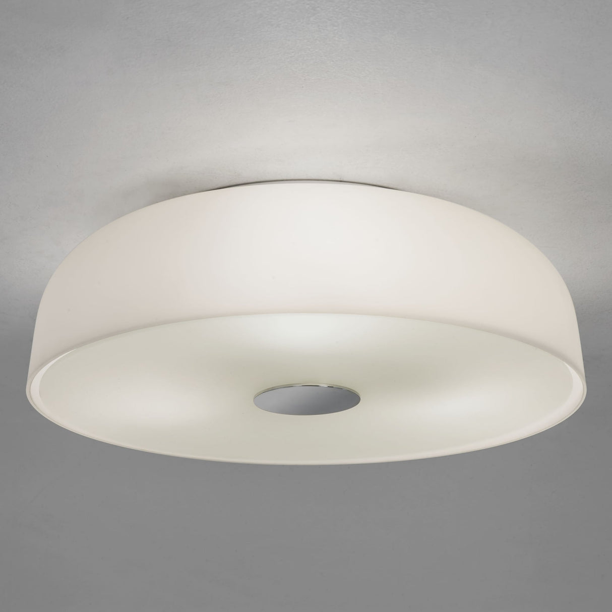 Syros Opal Glass Ceiling Shade Light for Bathrooms