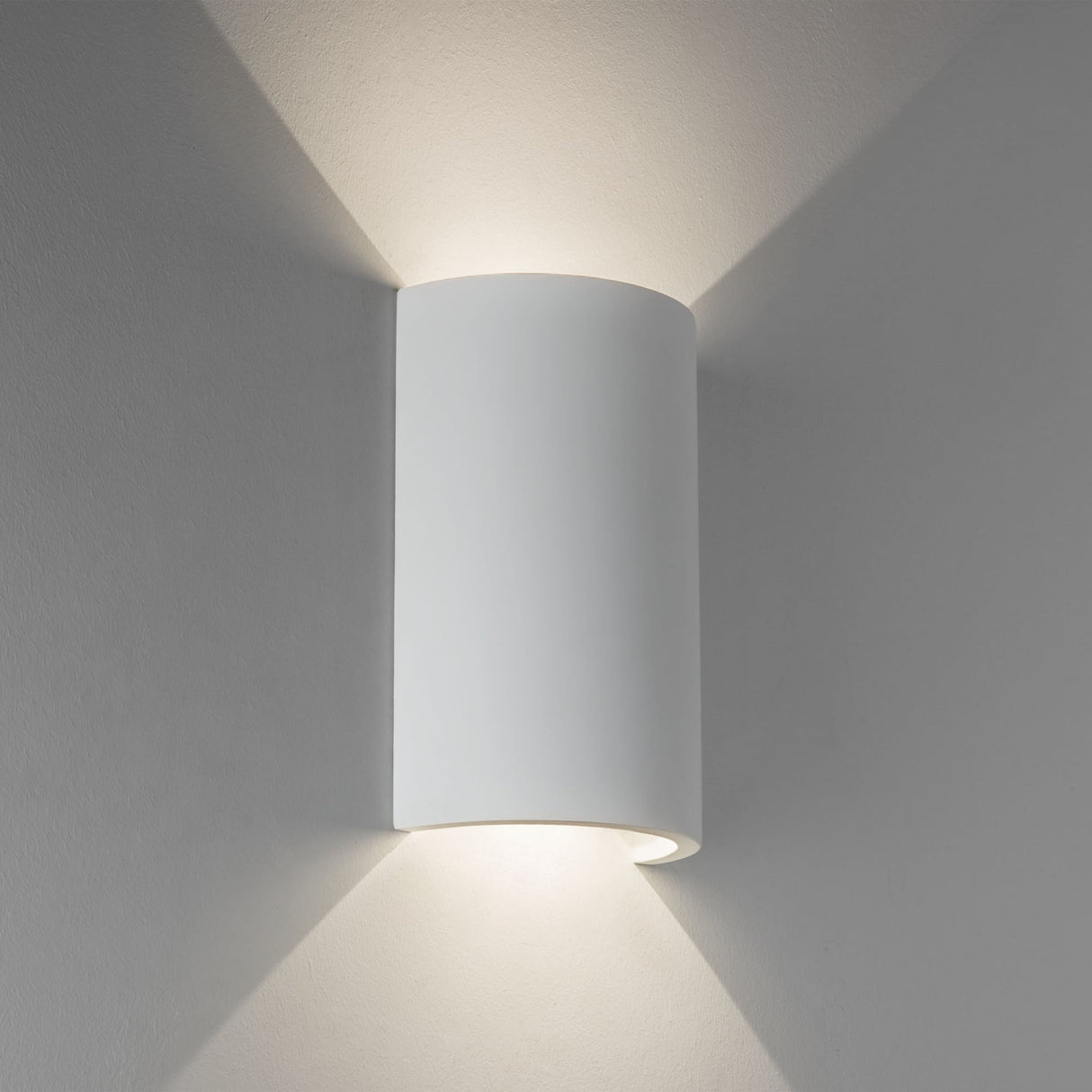 Elegant Serifos 6W LED Plaster Wall Light - 170mm