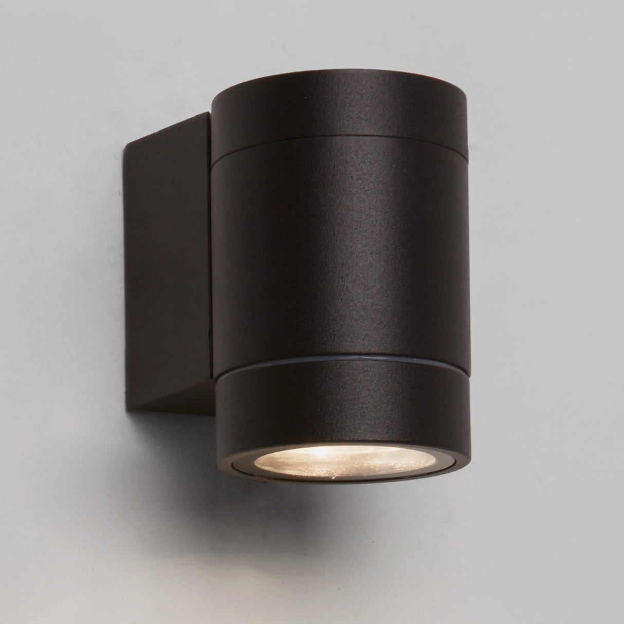 Dartmouth Single Black Exterior LED Wall Light