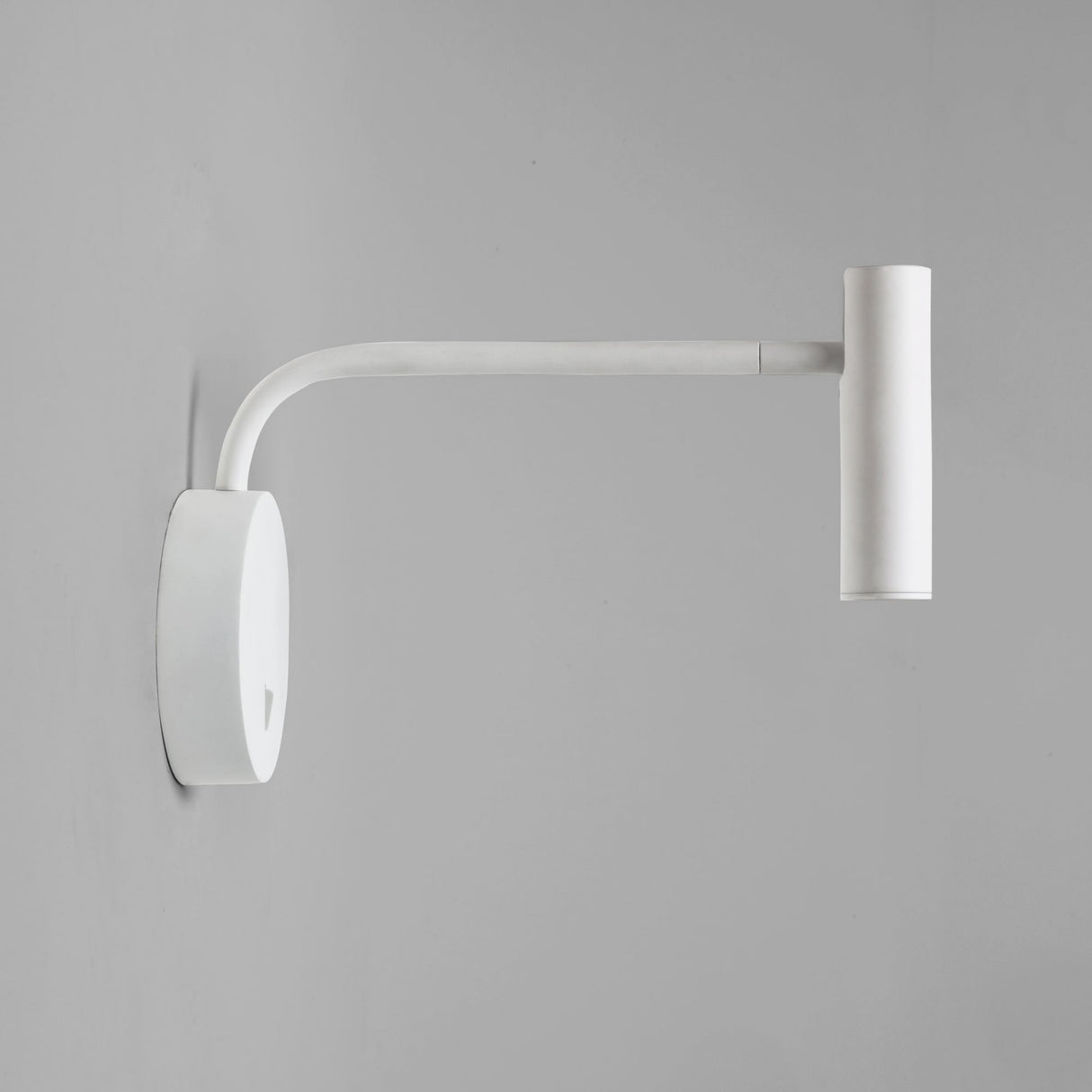 Sleek White LED Wall Mount Reading Light