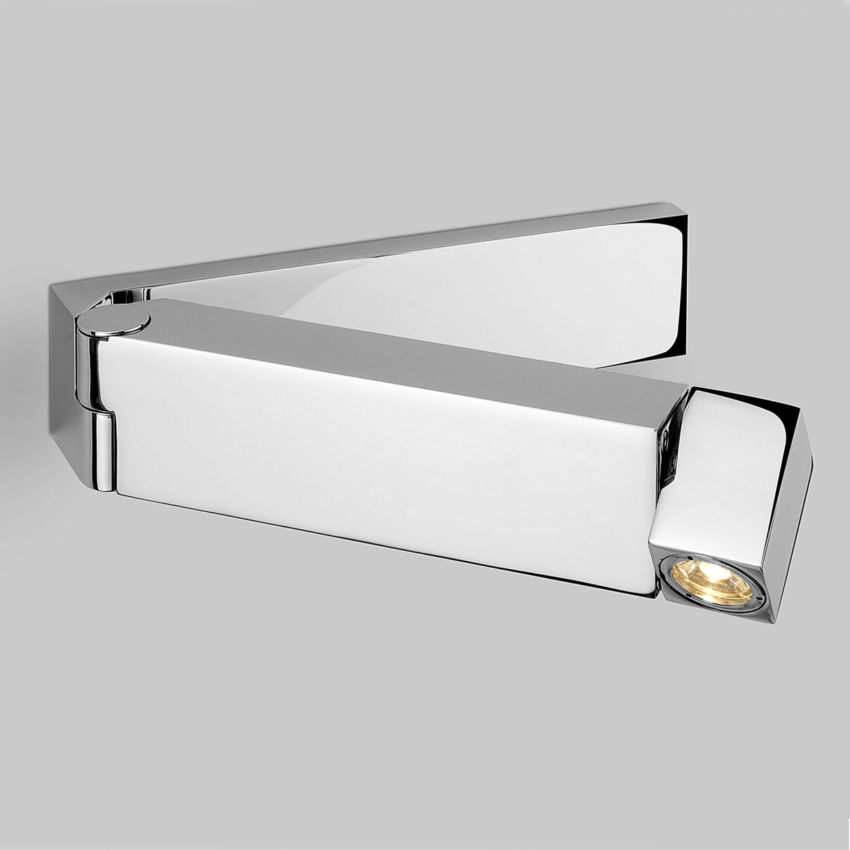 Tosca Polished Chrome LED Swing Arm Wall Light