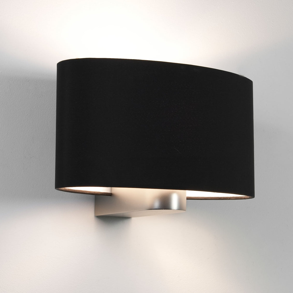 Napoli Matt Nickel Wall Light Fixture