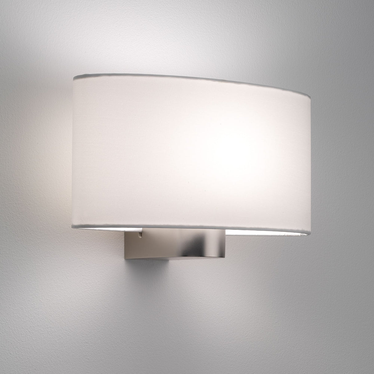 Napoli Matt Nickel Wall Light Fixture