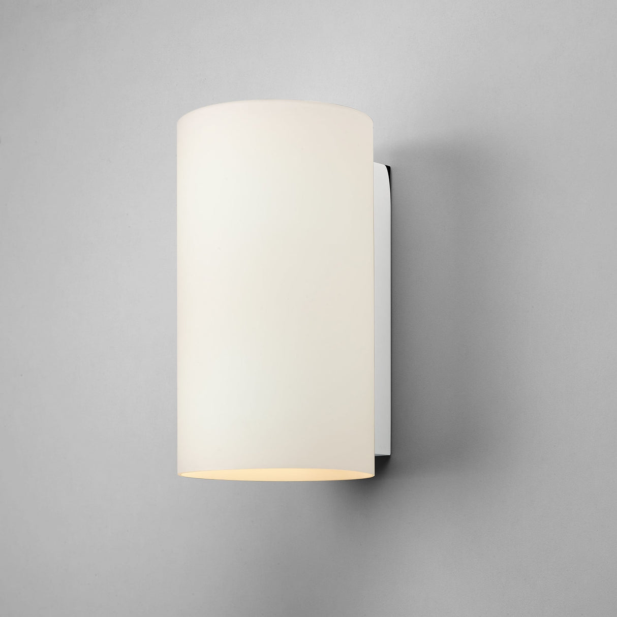 Sleek 260mm Contemporary Glass Wall Sconce