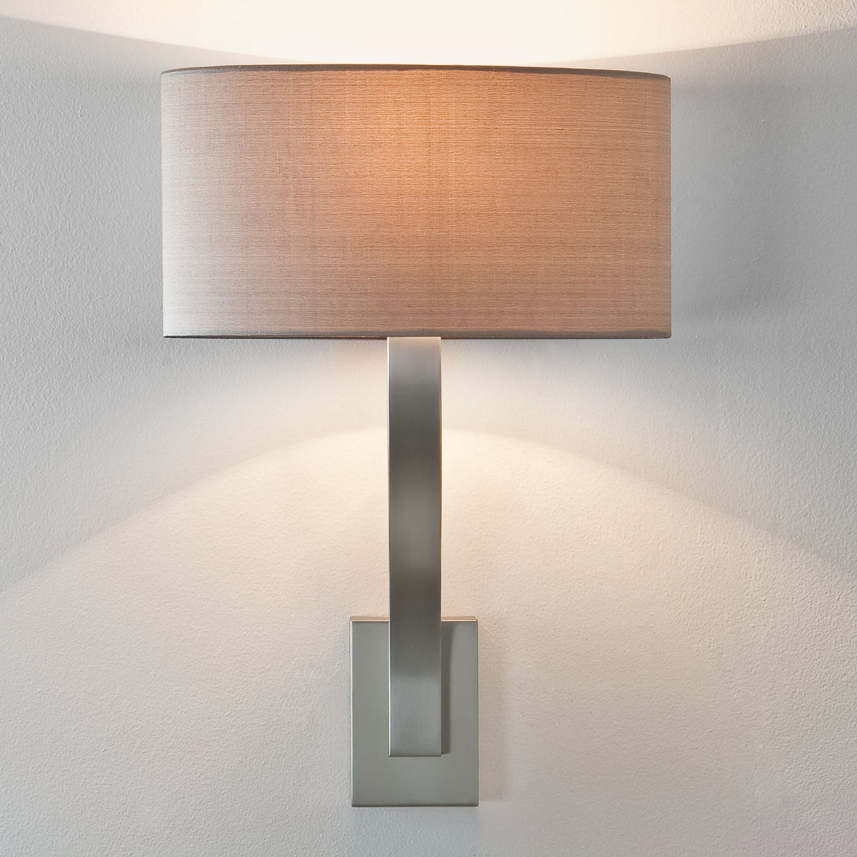 Sofia Wall Light in Matte Nickel Finish