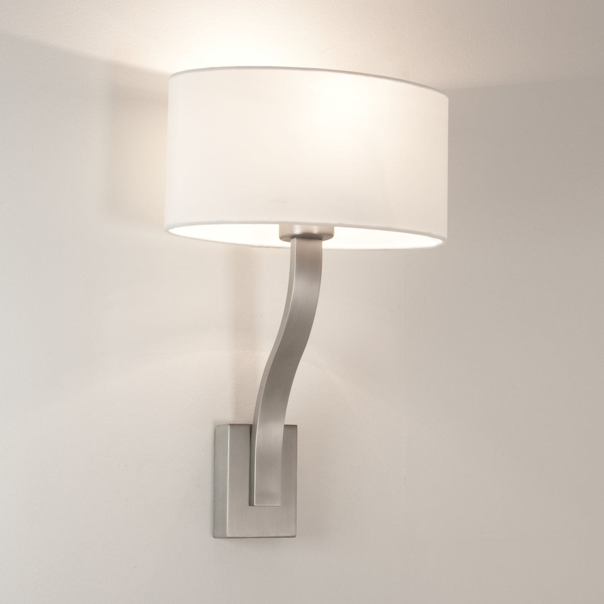 Sofia Wall Light in Matte Nickel Finish