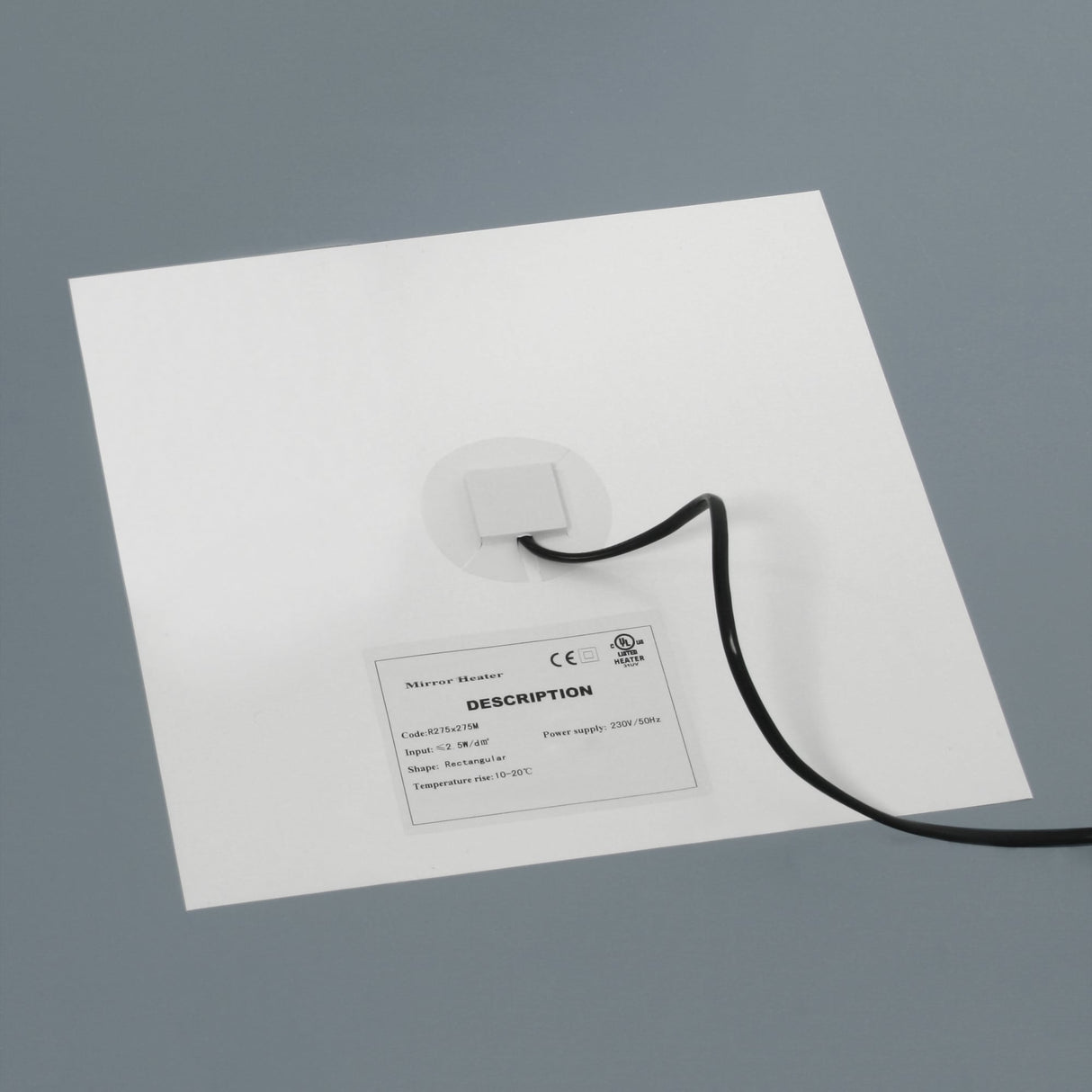 Mirror Defogger Pad 400 x 400mm