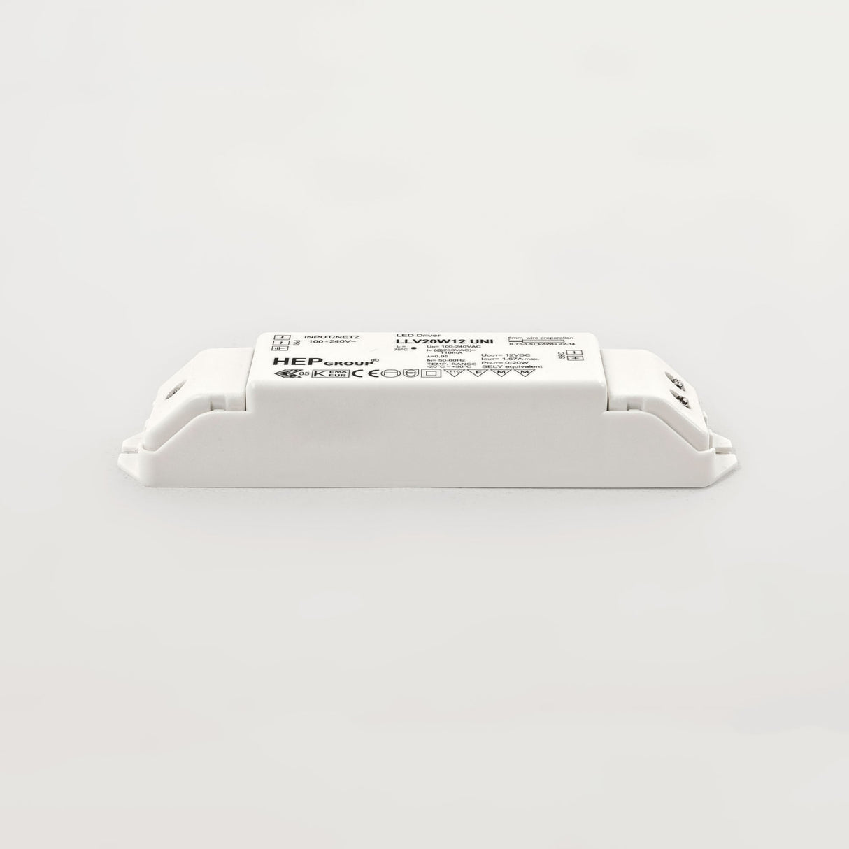 Dimmable 1-10V LED Driver - HEP 350mA Constant Current, 10.5W Max