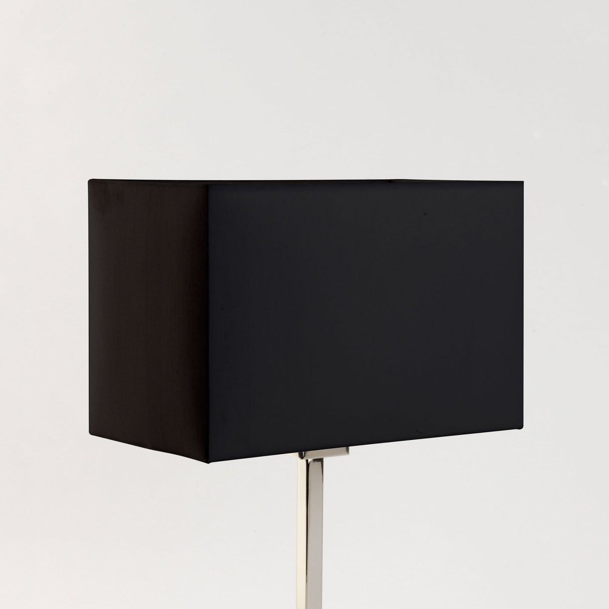 Grande Black Rectangular Fabric Lamp Shade
