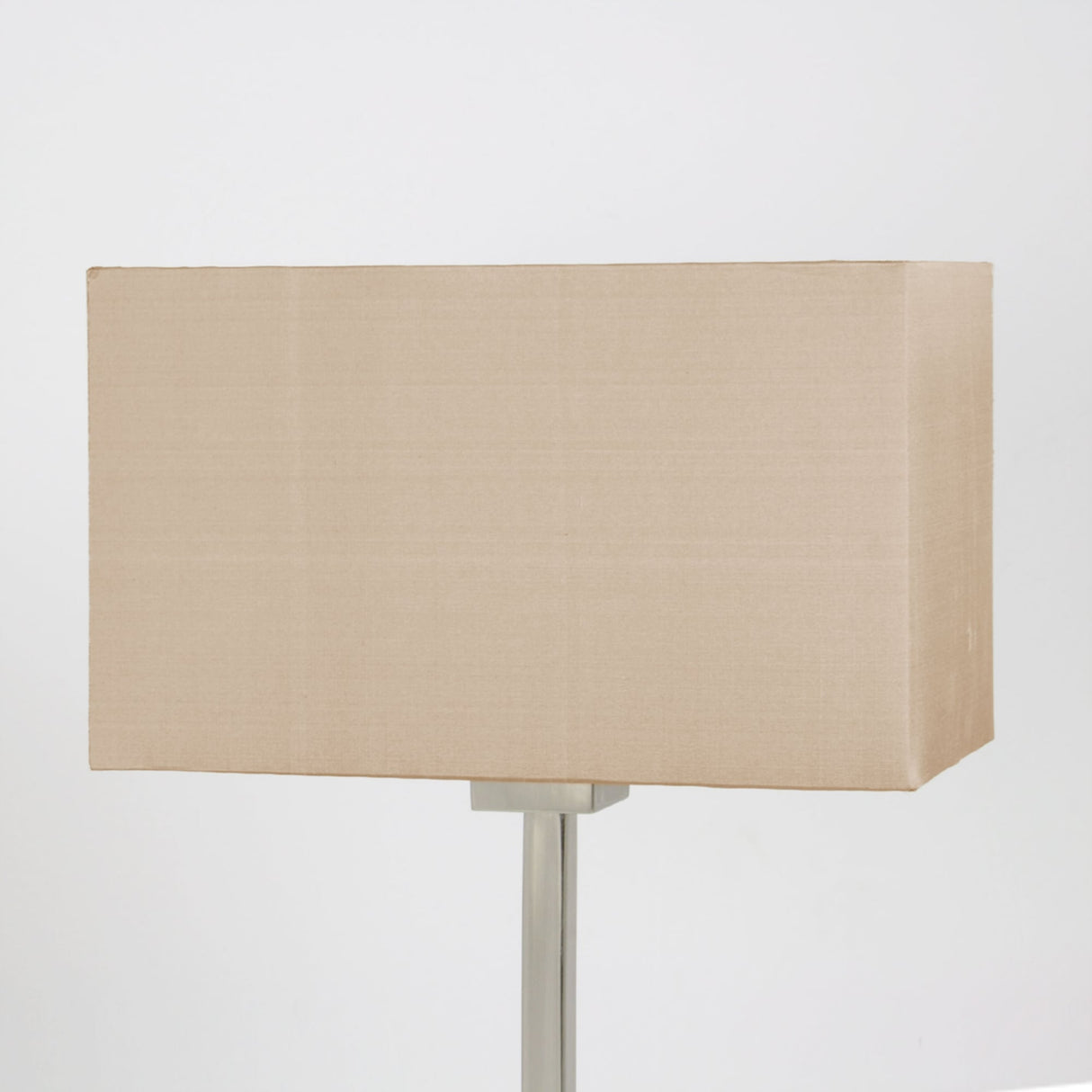 Park Lane Grande Oyster Silk Rectangular Shade