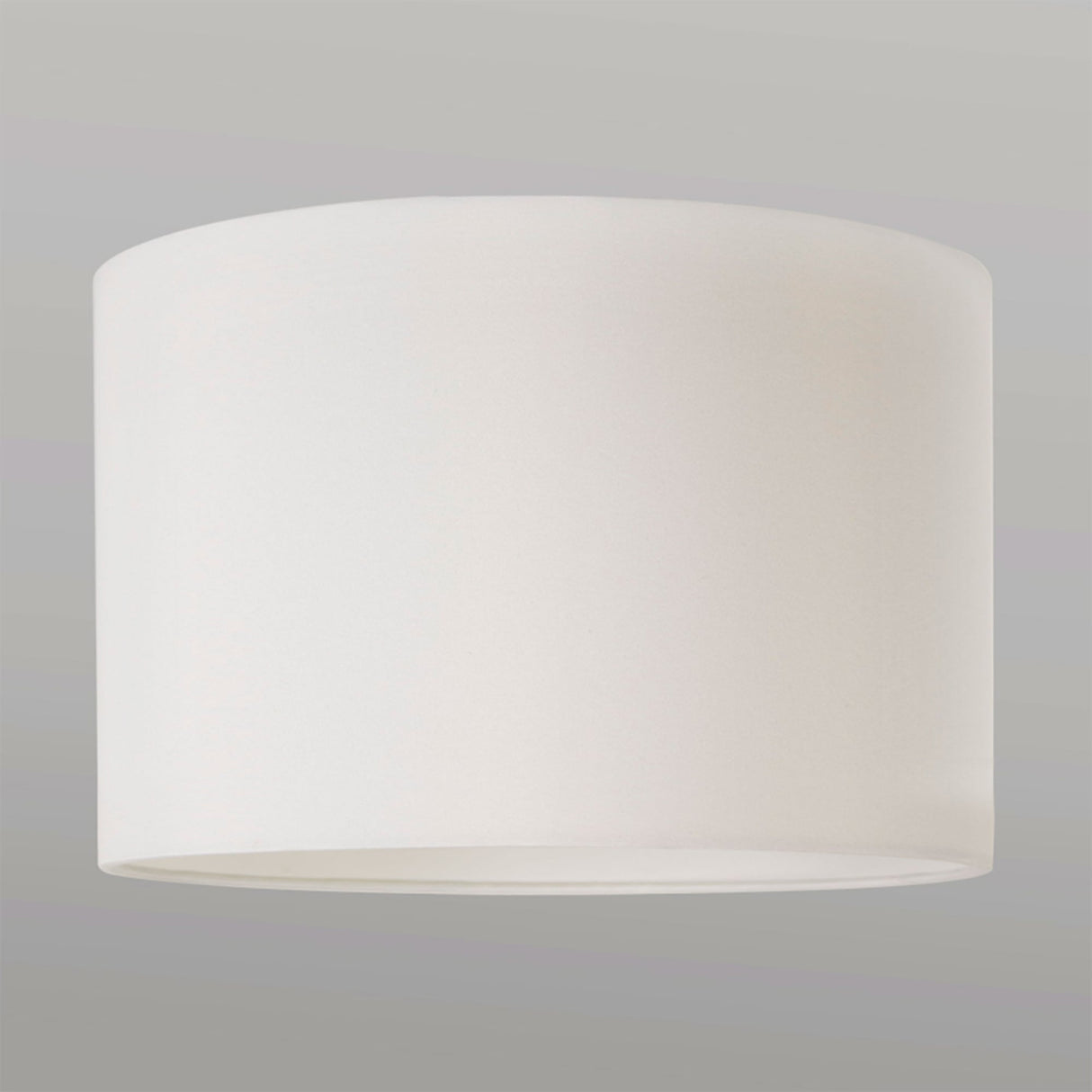 Elegant White Drum Shade for Interior Lighting