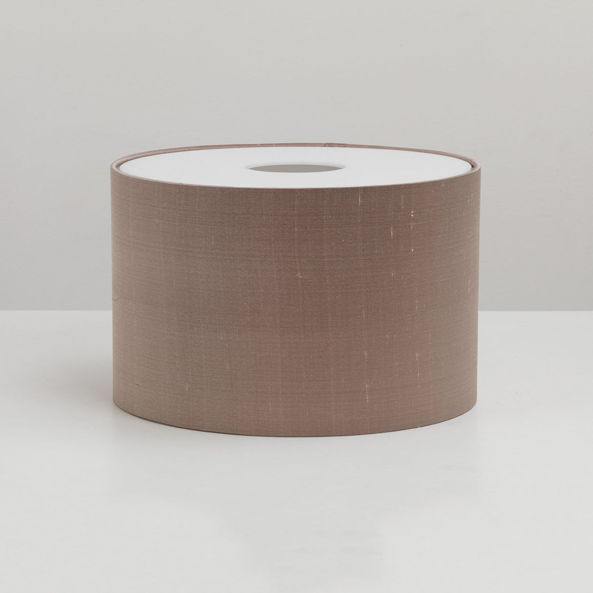 Oyster Silk Interior Drum Shade (250mm)
