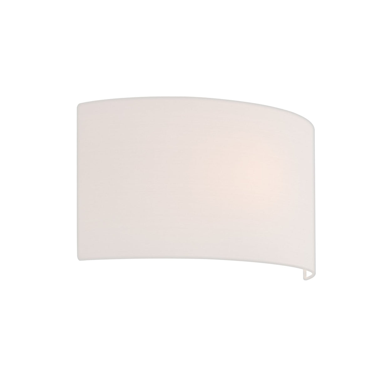 Lima Interior Lighting: Elegant White Fabric Shade