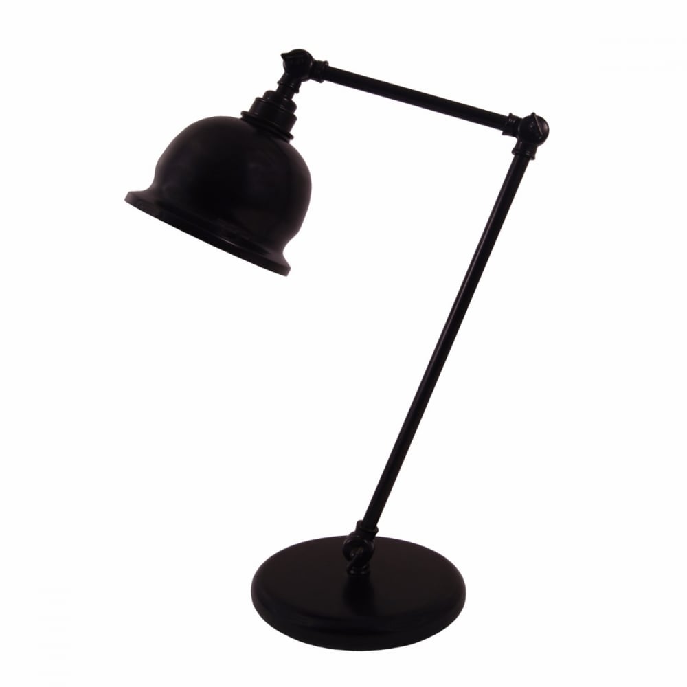 Dale Adjustable Brass Table Lamp