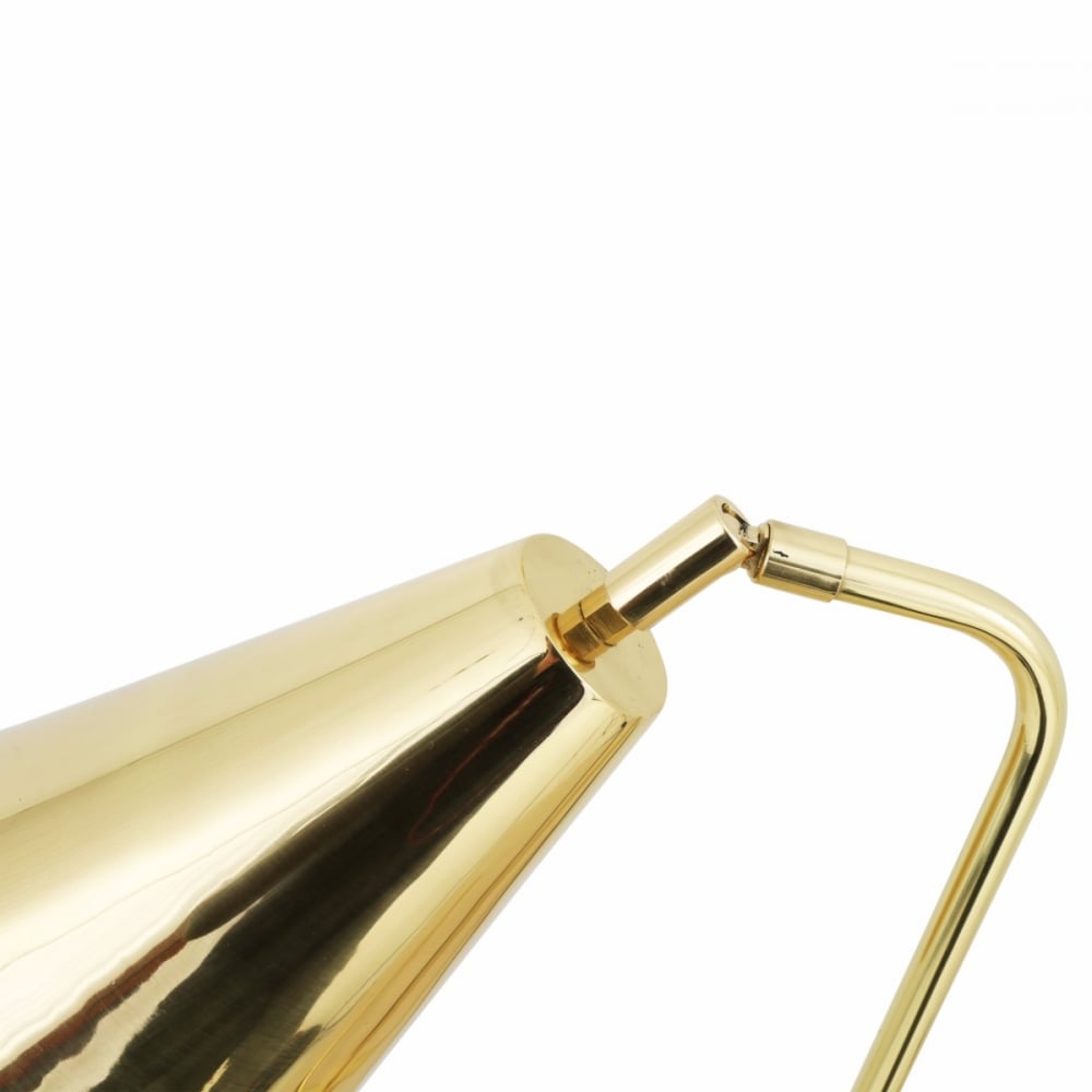 Astana Brass Table Lamp with Adjustable Height