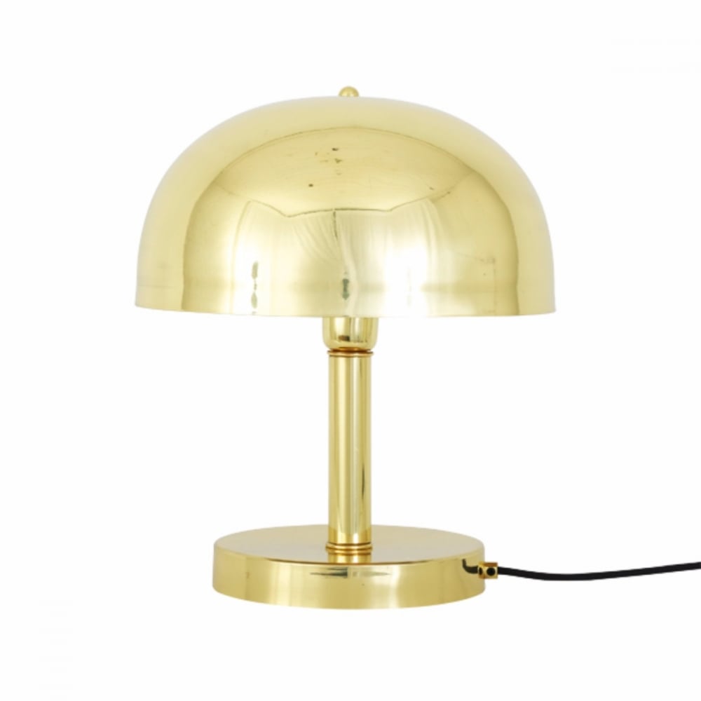 Elegant Turku Brass Table Lamp, Vintage Finish